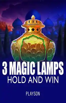 3 Magic Lamps Hold And Win