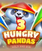 3 Hungry Pandas Hold and Win
