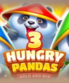 3 Hungry Pandas Hold and Win