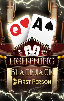 First Person Lightning Blackjack