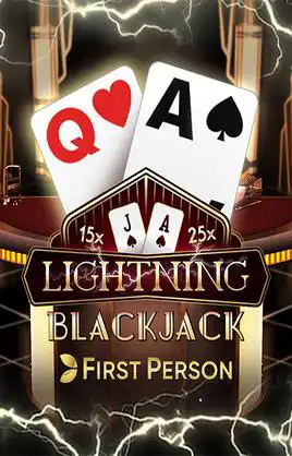 First Person Lightning Blackjack