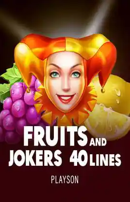 Fruits And Jokers 40 Lines