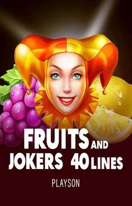 Fruits And Jokers 40 Lines