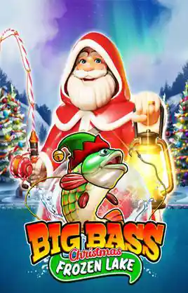 Big Bass Christmas Frozen Lake