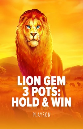Lion Gems 3 Pots Hold And Win
