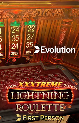 First Person XXXtreme Lightning Roulette