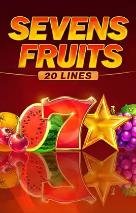 Sevens & Fruits: 20 lines