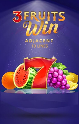 3 Fruits Win: 10 lines