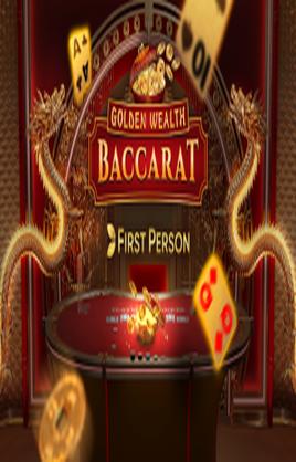 Play First Person Golden Wealth Baccarat Casino Game